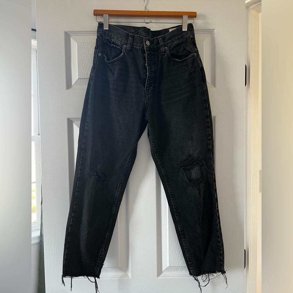 We The Free Black Relaxed Jeans